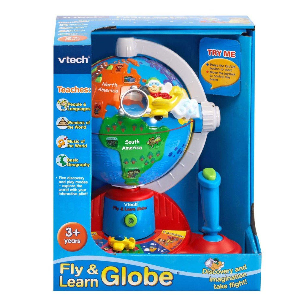 vtech fly and learn globe