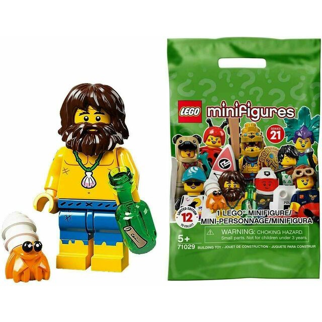 LEGO 71029 CMF Series 21 Minifigure [SEALED] (3) Shipwreck Survivor