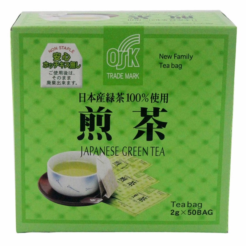 Shop Malaysia Halal Osk Green Tea 2g X 50packs Japan Shopee Singapore