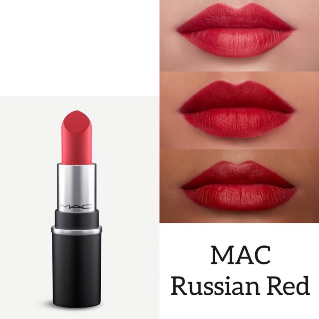 M A C Lipstick Russian Red New Shopee Singapore