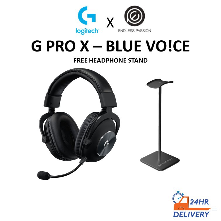 Logitech G PRO X Gaming Headset With Blue Voice (2nd Gen)