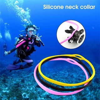 SMILE Scuba Diving Mouthpiece Holder Portable Regulator Retainer Clip Snorkelling Equipment Diving Secondary Necklace #7