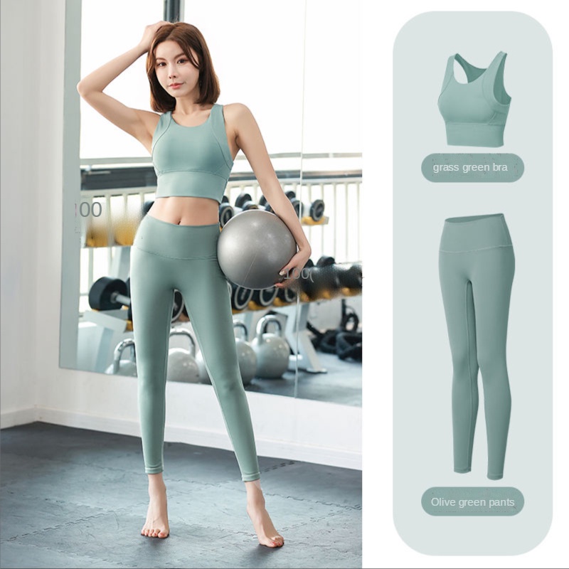 yoga top and pants set