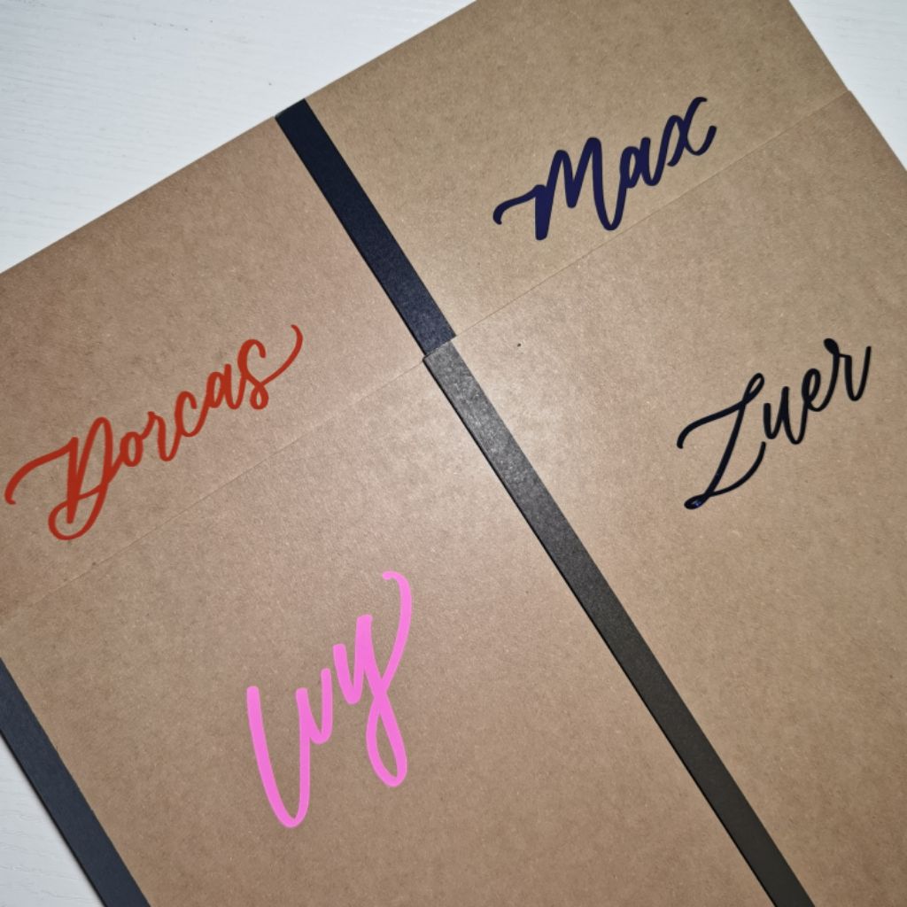 Personalised Notebook (Vinyl) Shopee Singapore