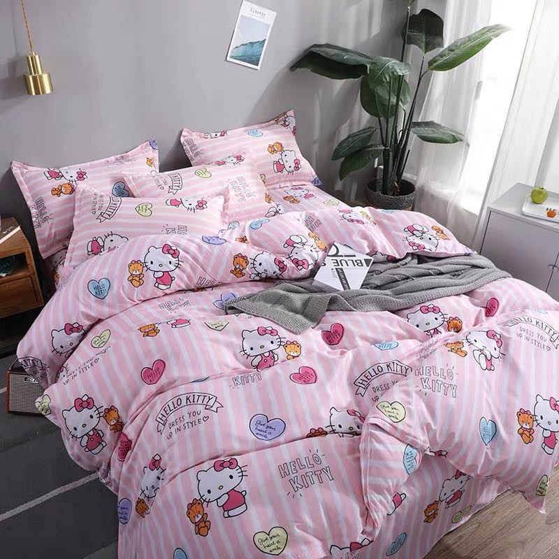 hello kitty crib set