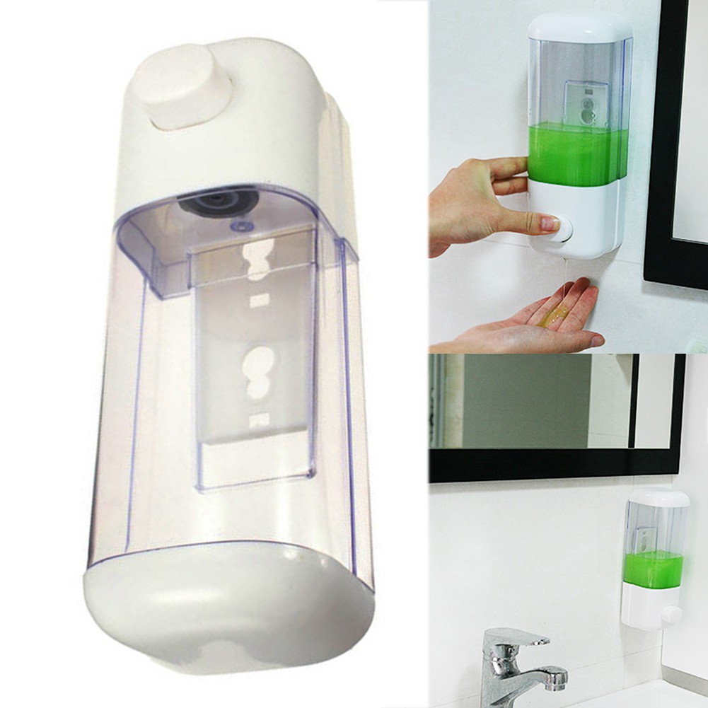 Uk 500 1000ml New Wall Mount Soap Sanitizer Bathroom Shower