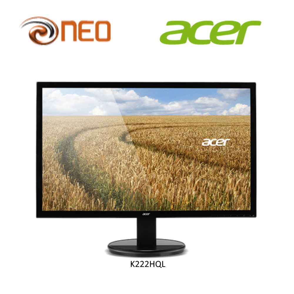 Настройка монитора acer k222hql