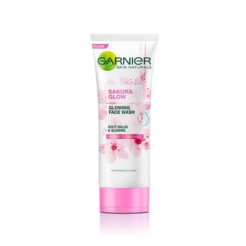 Garnier Women Sakura Glow Face Wash 100ml Shopee Singapore