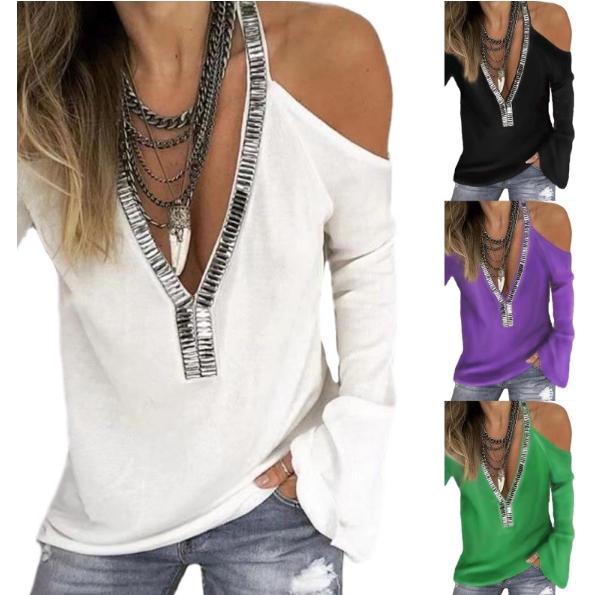 womens glitzy tops