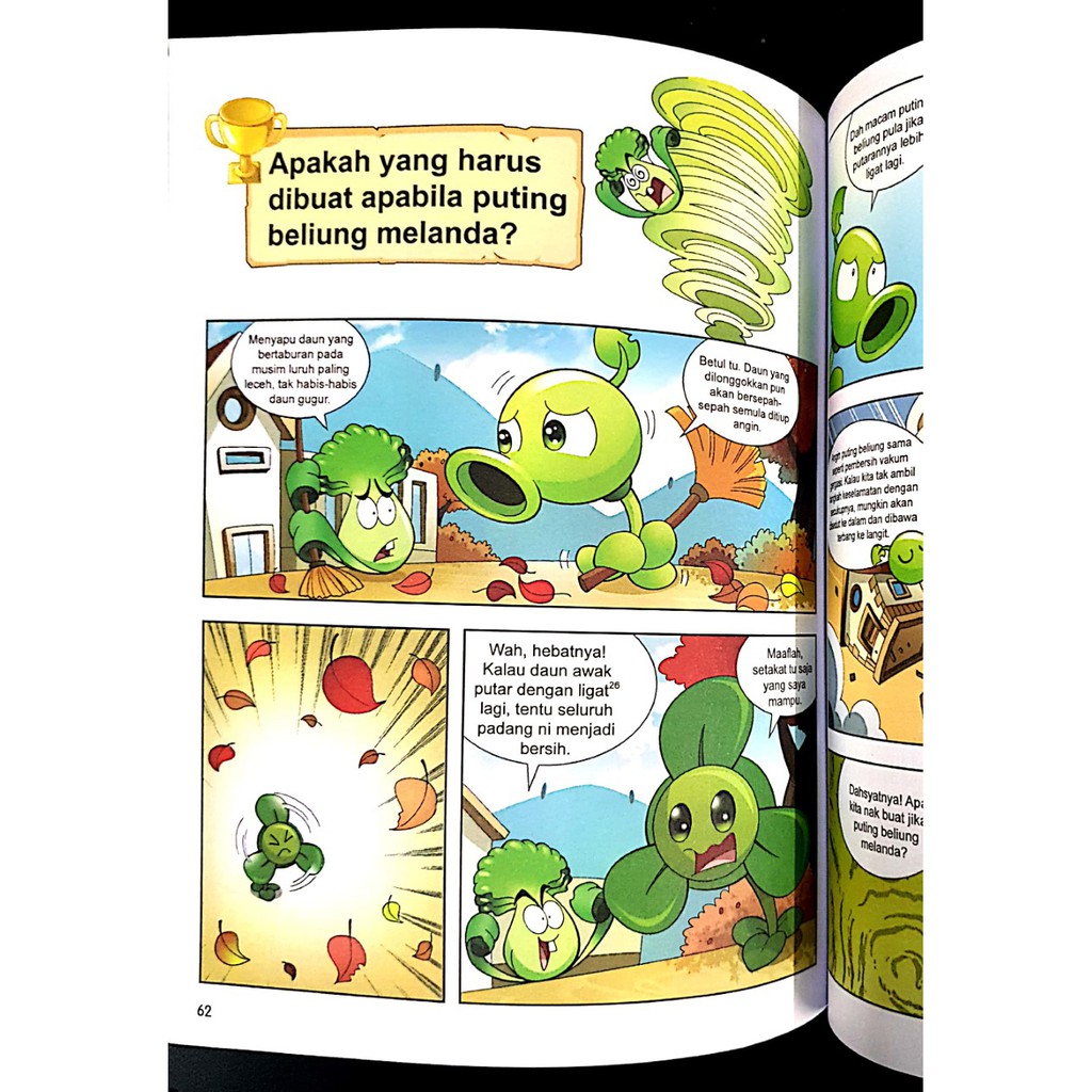 Shop Malaysia] Plants Vs Zombies 2 - Problems u0026 Science Comics 