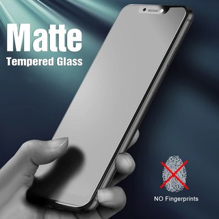 For IPhone 14 13 12 Mini 11 Pro X XR XS Max 8 7 6 6s Plus SE 2020 Matte Tempered Glass Screen Protector Film
