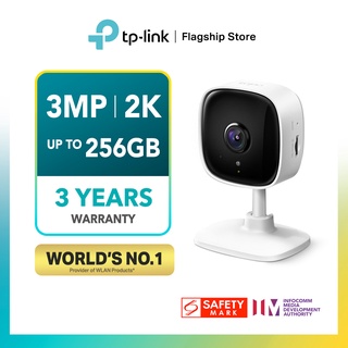 [3 YRS Warranty][Best Seller] TP-LINK Tapo C110 CCTV 3MP 2K Home Security WiFi IP Camera (Night View/Motion Detection)