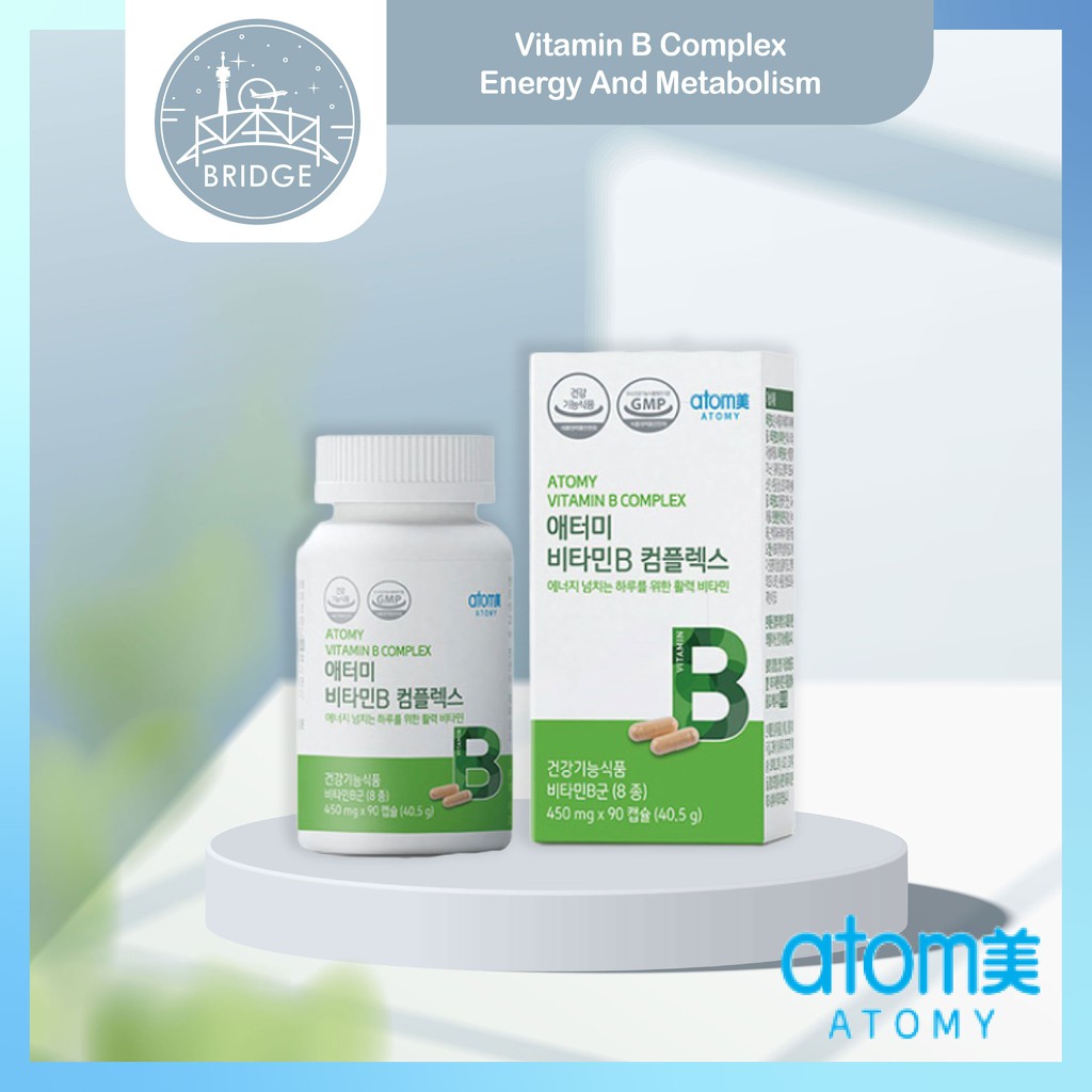 Atomy Vitamin B Complex Energy And Metabolism (450mg * 90 Capsules