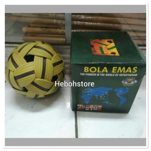Plastic Takraw Soccer Ball Golden Ball Shopee Singapore