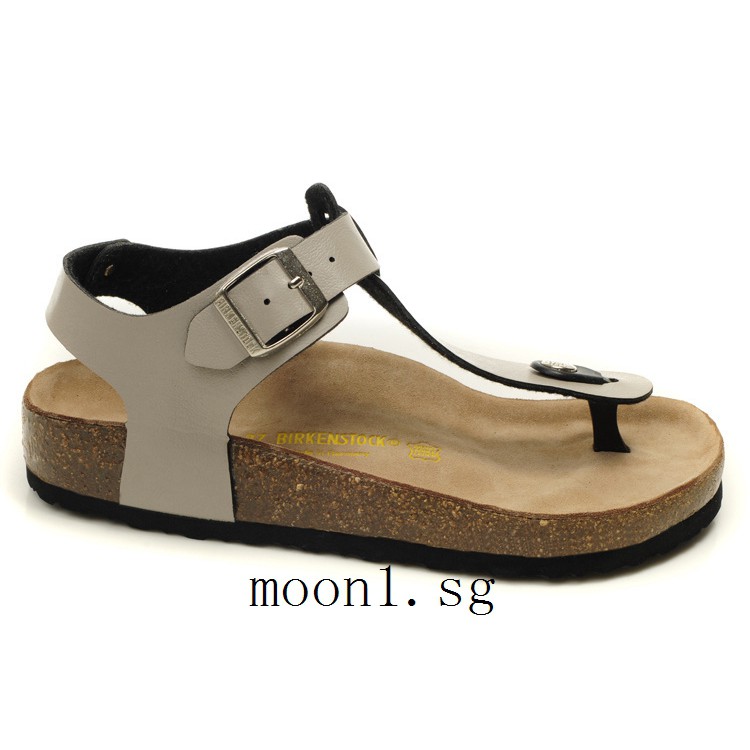 gray birkenstock sandals