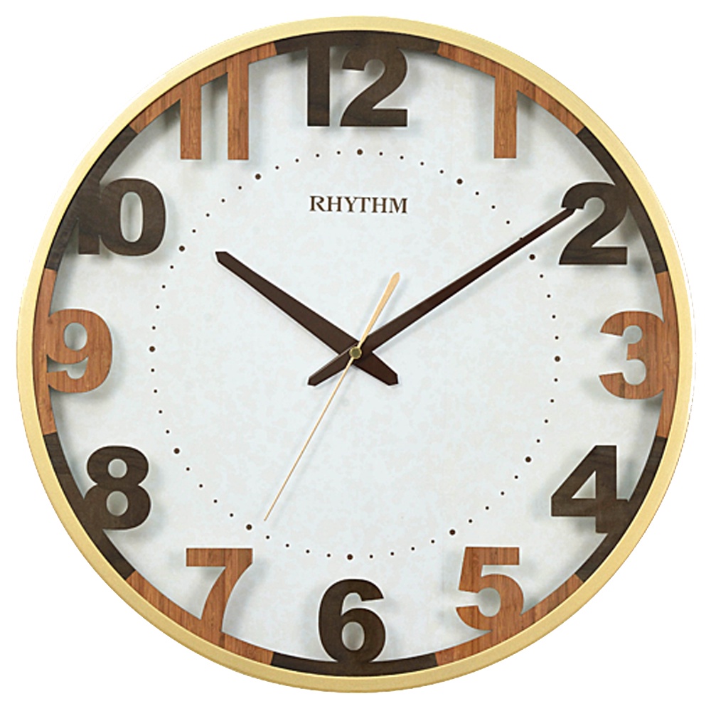 Rhythm Decorative Wall Clock CMG603NR18 Shopee Singapore