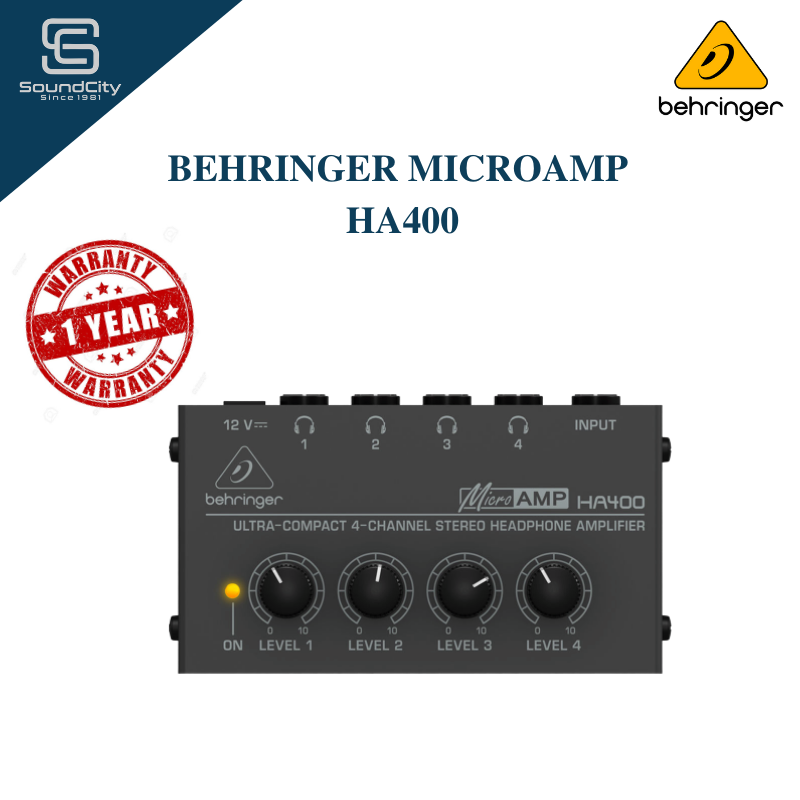 behringer microamp