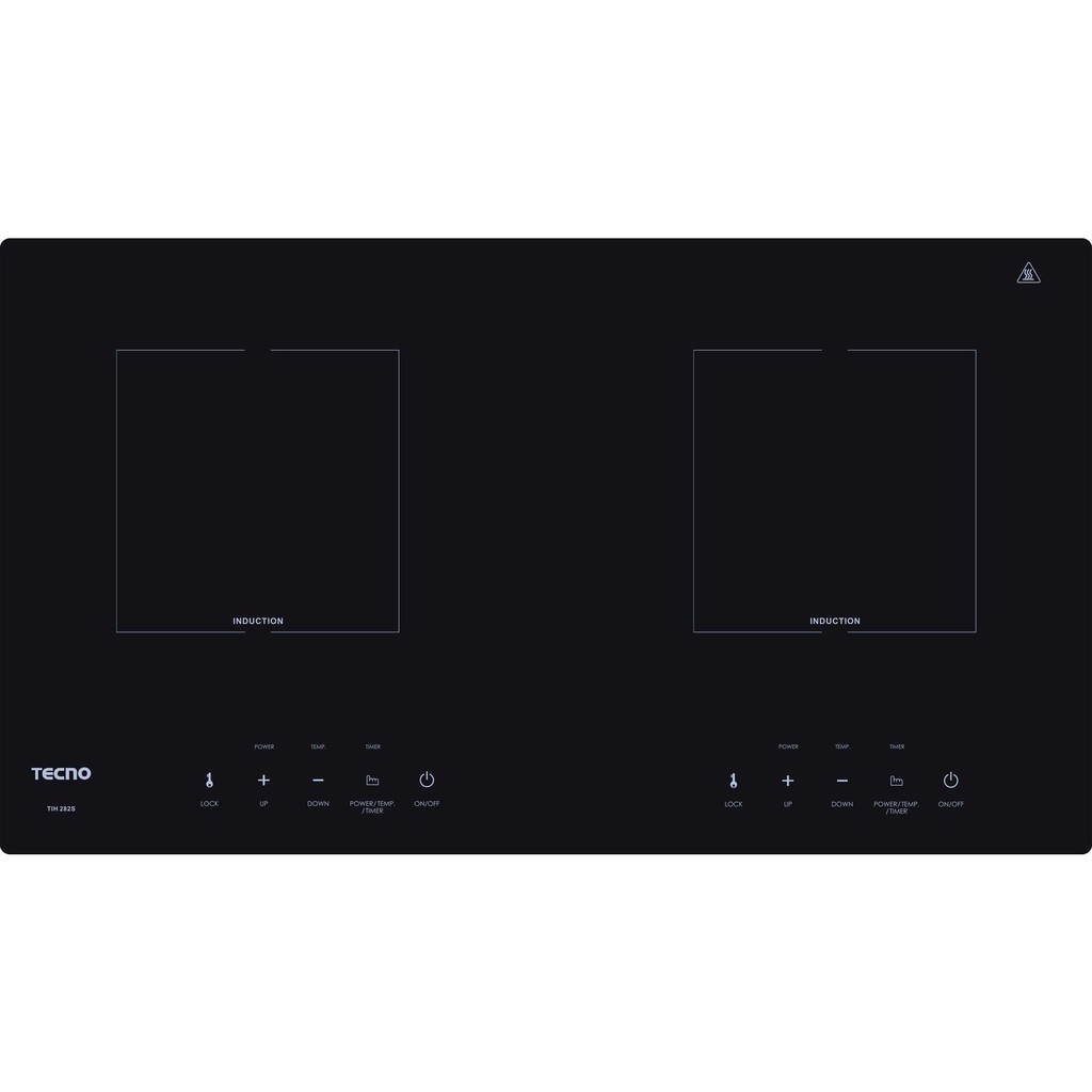 Tecno 2Burner BuiltIn Induction Hob TIH282S Shopee Singapore