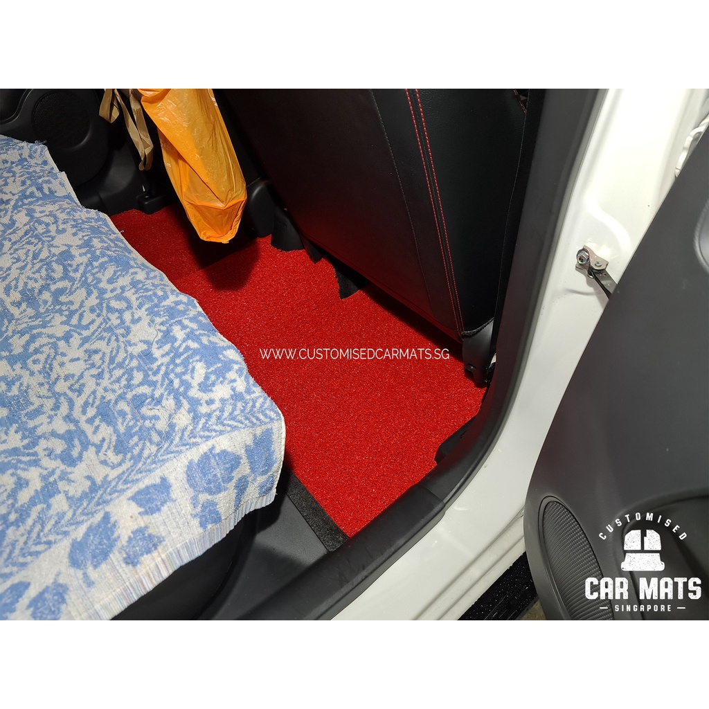 Mitsubishi Attrage (2014 - Present) Basic Drips Car Mats - Floor Mat - Carpet - Carmat