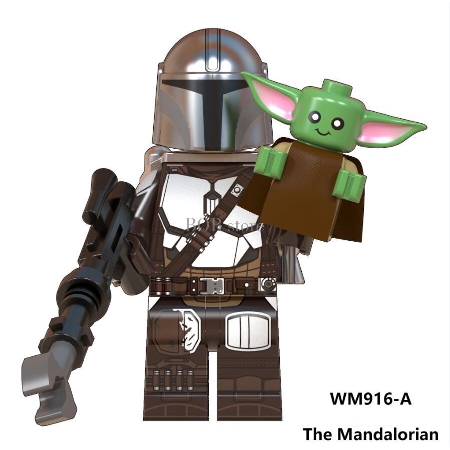 lego mandalorian the child set