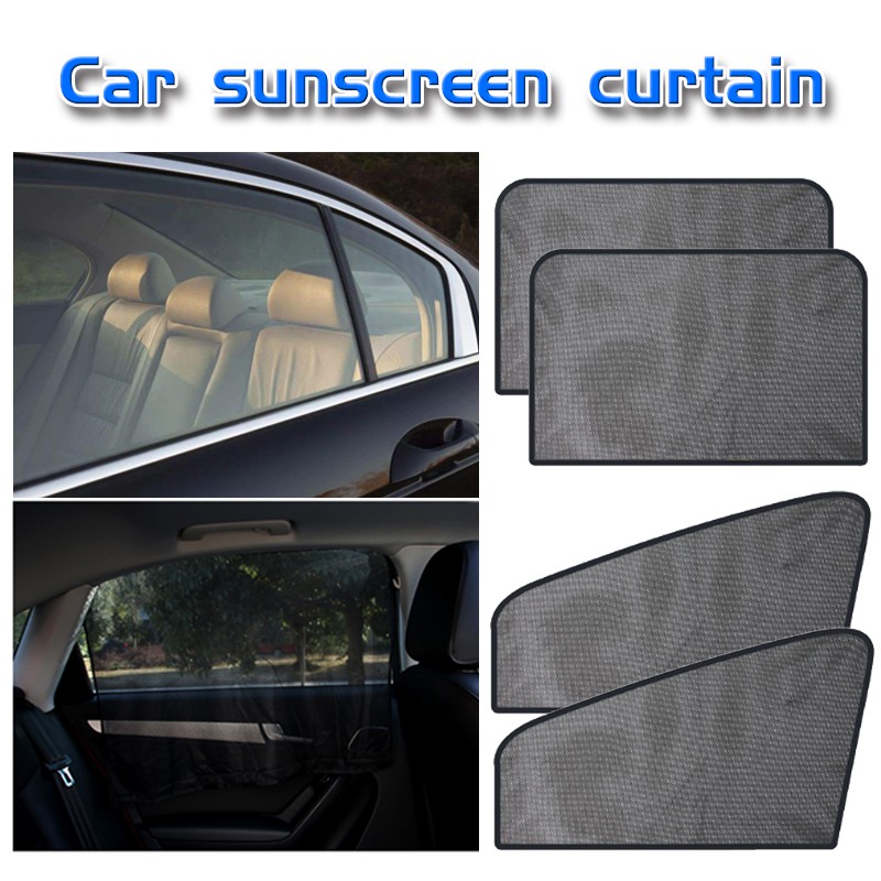 2pcs New Car Sunshade Magnetic Curtains Universal Shopee Singapore