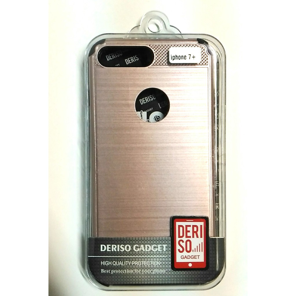 Deriso Casing Iphone 7 Plus Rose Gold Shopee Singapore