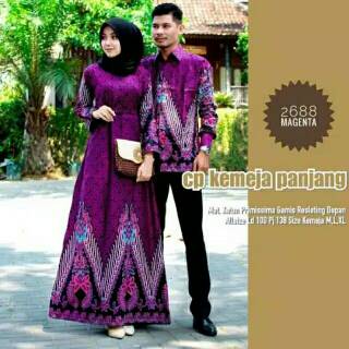 SHOPASHOP SOLO Kebaya  becomes a long dress batik  couple 