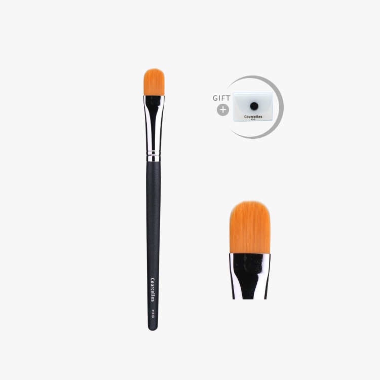 Korean Cosmetics [Courcelles] Concealer Brush No.10+Makeup Sponge