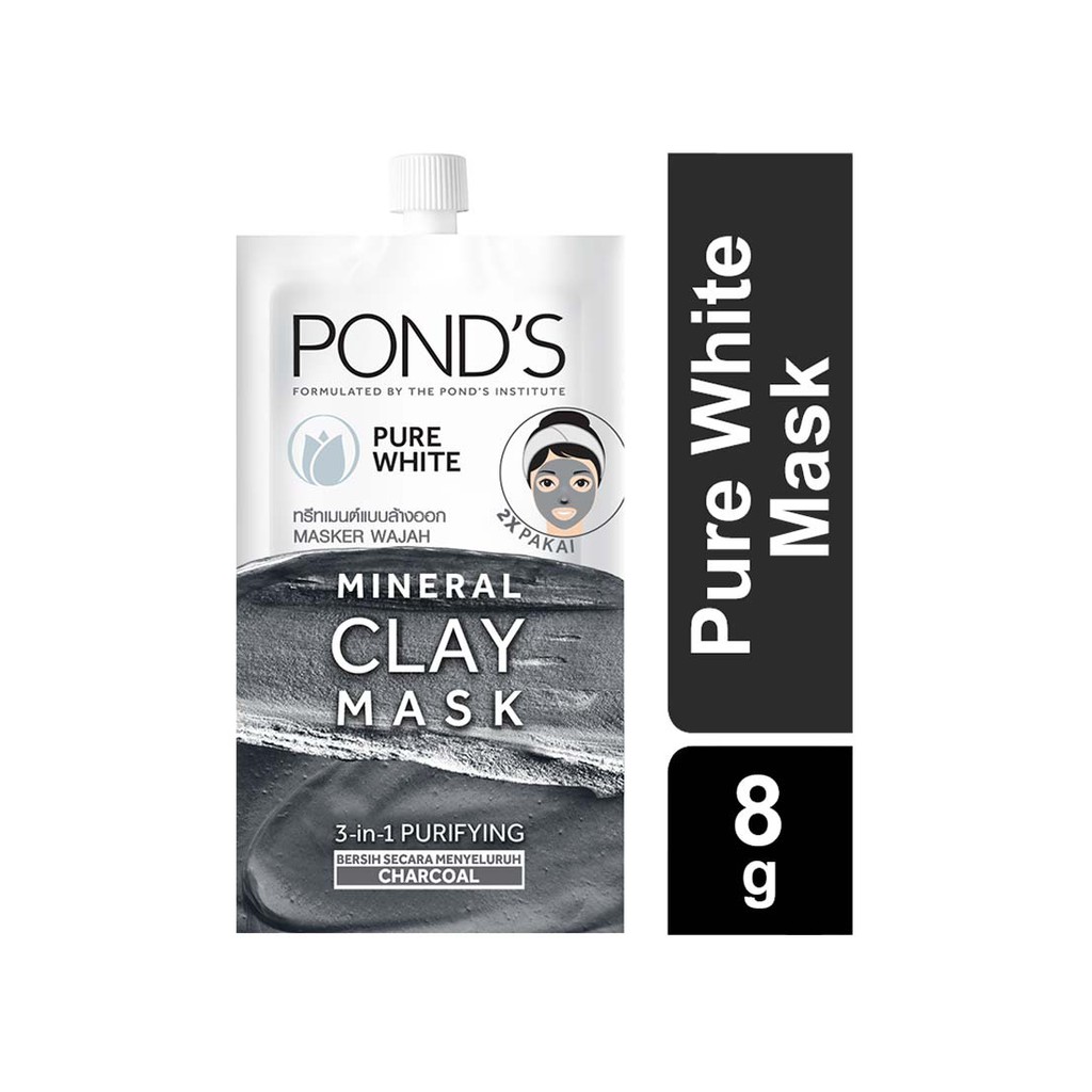 ponds mineral clay charcoal