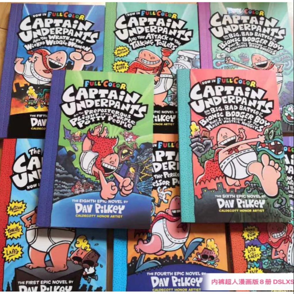 captain underpants book series