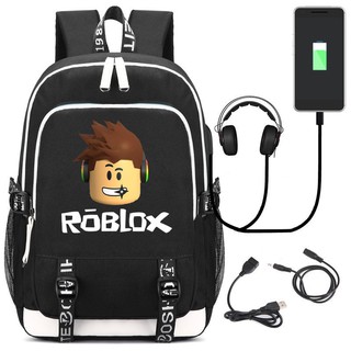 Roblox Student Bag Primary And Secondary School Student Backpack Computer Backpack Shopee Singapore - how to get the boombox on roblox backpack