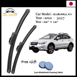 subaru impreza 2017 windshield wipers