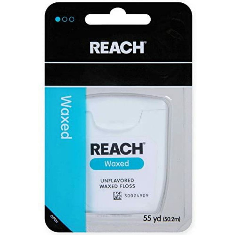 REACH Dental Floss Waxed 50.2 Metres Shopee Singapore