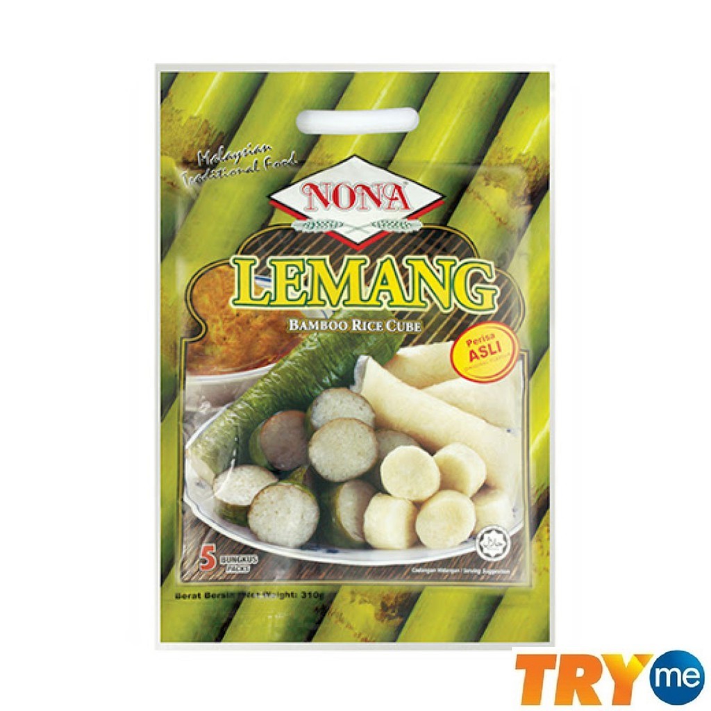 Nona Lemang Bamboo Rice Cube 5 Packs 310g Shopee Singapore