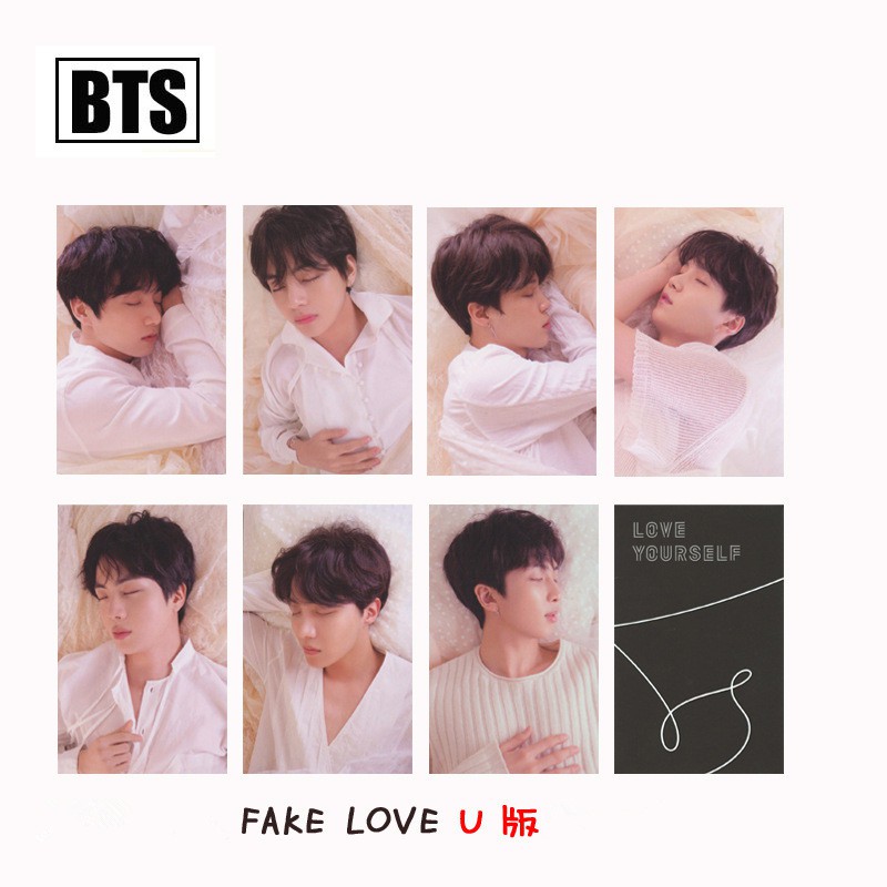 Kpop Bts Bangtan Boys 3Rd Album Fake Love Self-Made Small Card | Shopee  Singapore