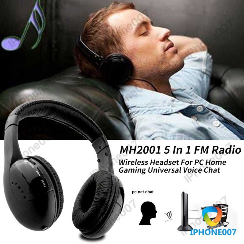 wireless headset for tv and pc