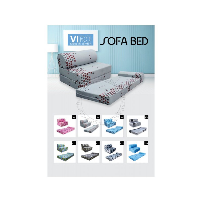 Viro Sofa Bed With Free Pillow (Single or Super Single) Shopee Singapore