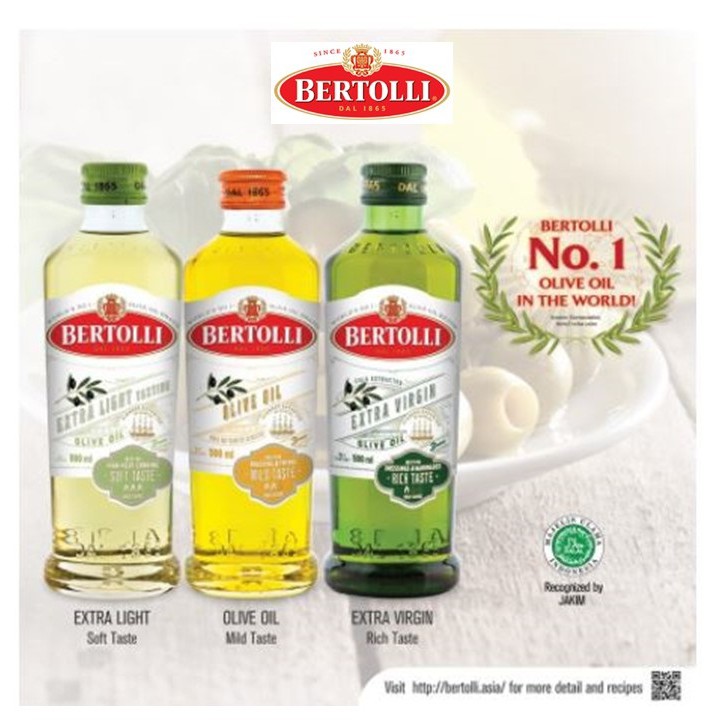 Bertolli Extra Virgin Olive Oil 250ml Shopee Singapore