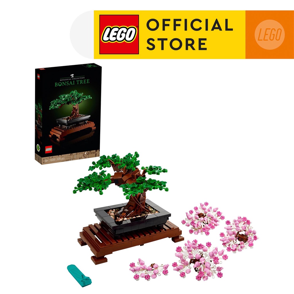 LEGO Icons Bonsai Tree 10281 Building Kit (878 Pieces) Construction ...