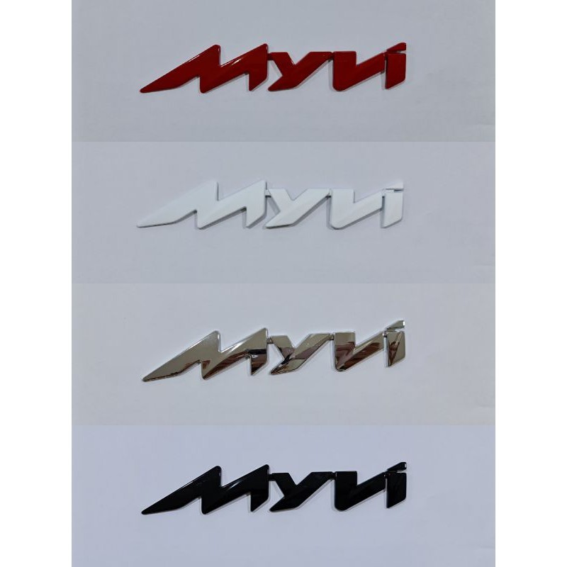 Perodua Myvi Car Auto Racing Logo Word Emblem Myvi Shopee Singapore