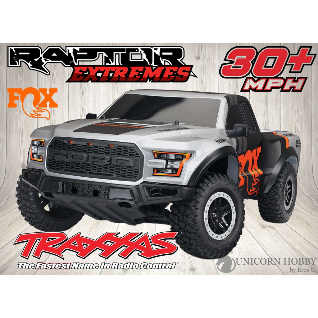 traxxas ford raptor fox