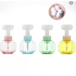 [SG SELLER 🇸🇬] Flower Foam Bottle Refillable Hand Soap Dispenser Bathroom Pump