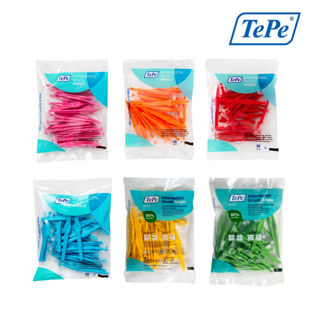 TePe Interdental Brush Angle (25pc/pk) Shopee Singapore