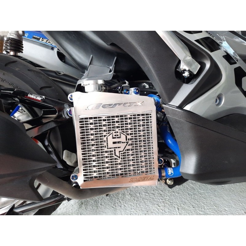 Shop Malaysia] radiator cover coolant cover nvx new stainless steel yamaha  nvx 155 v1 v2 nvx155 new 2021 thailand | Shopee Singapore