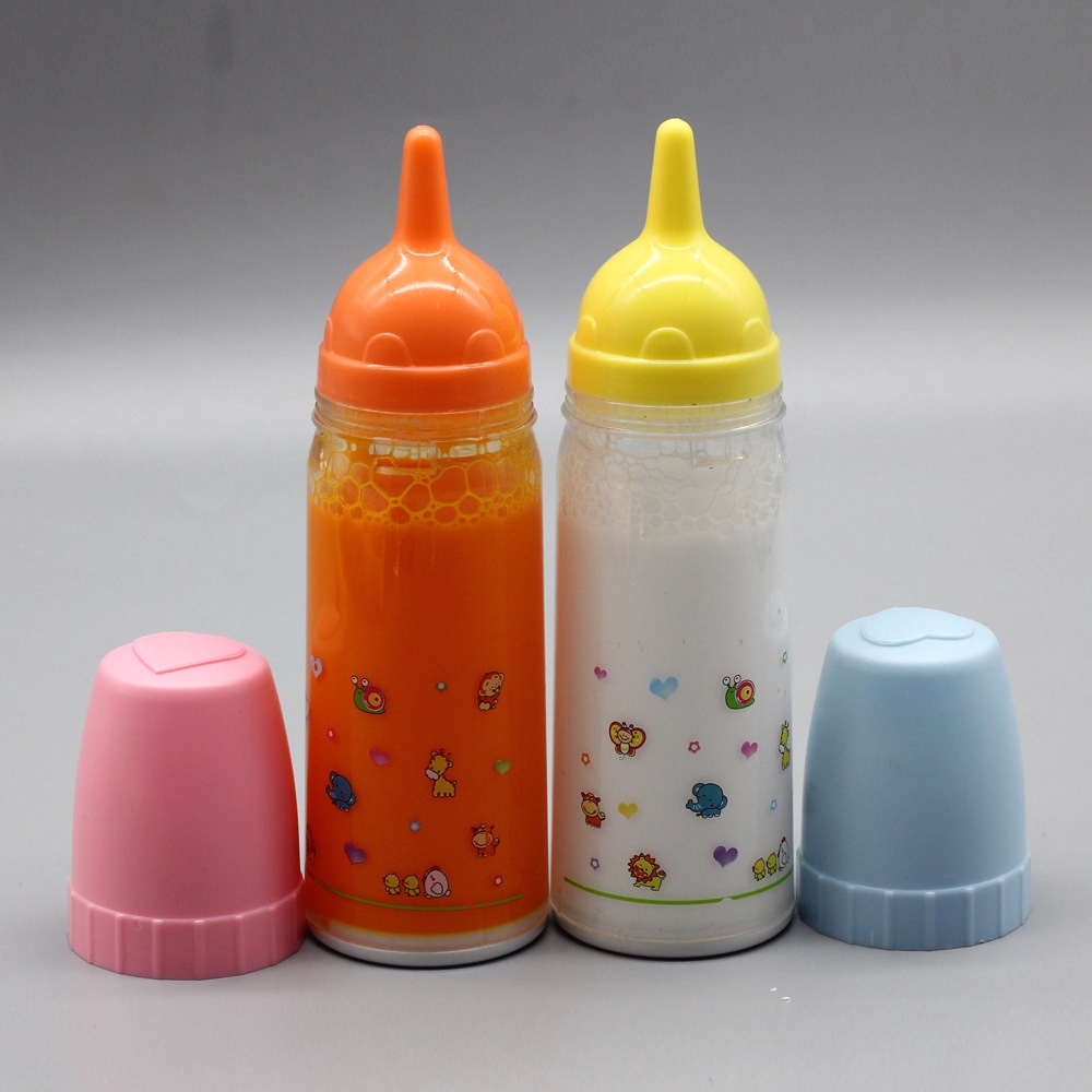 toy baby bottle with magic disappearing milk