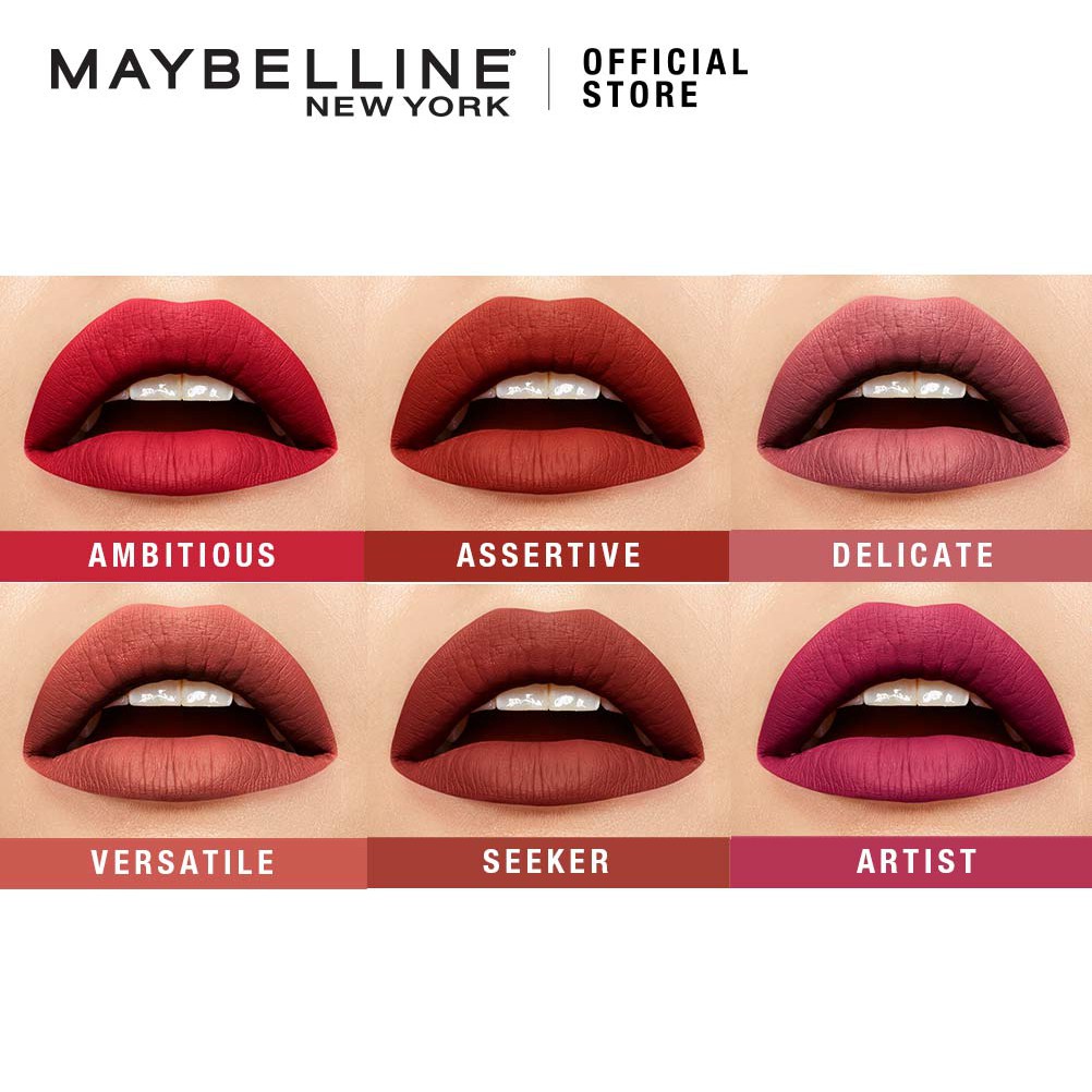 Maybelline Superstay Matte Ink Lipstick City Edition