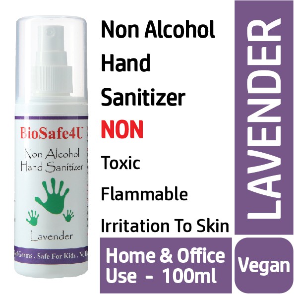 Non alcohol disinfectant spray