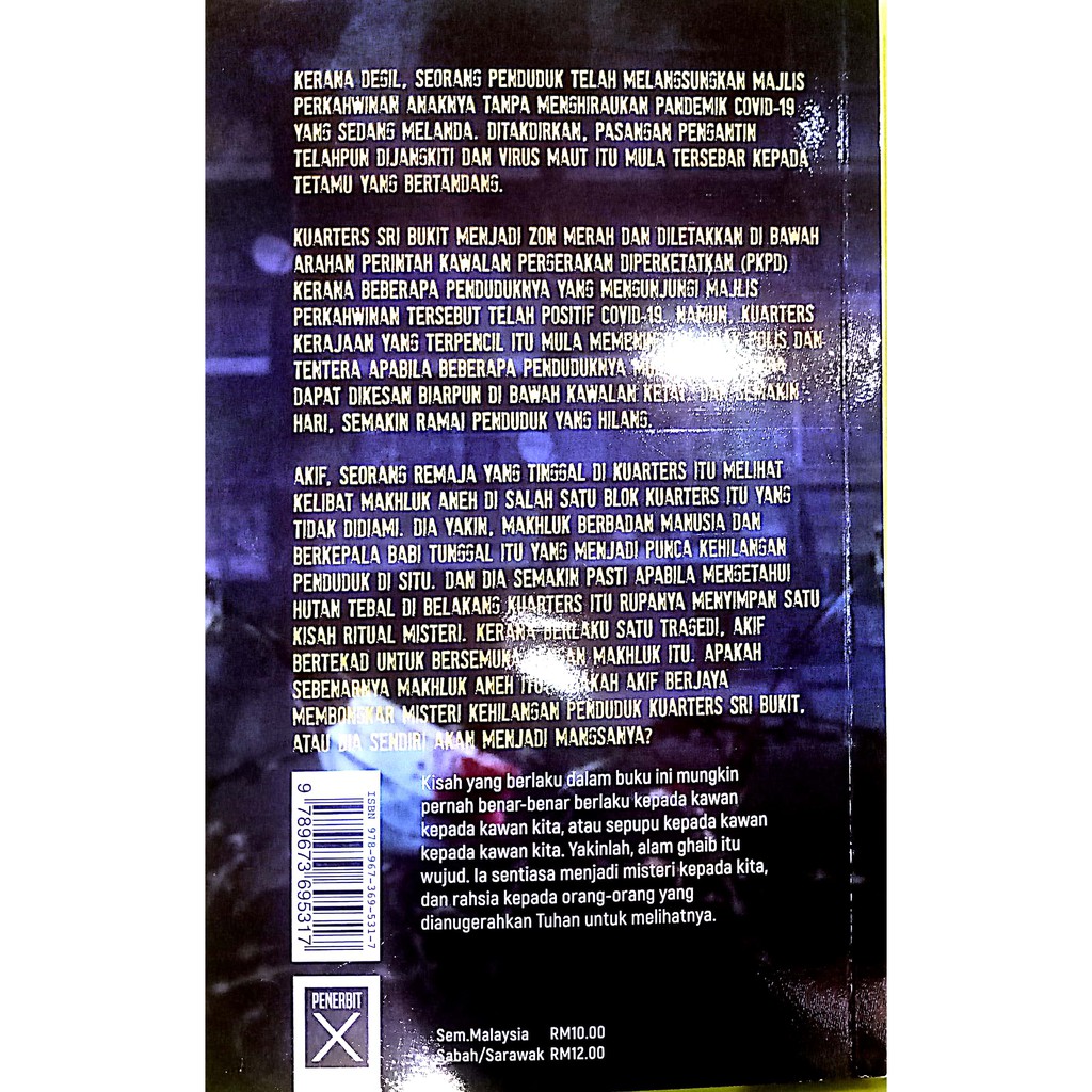 Shop Malaysia Novel Siri Ghost Story Puaka Pkp Shopee Singapore