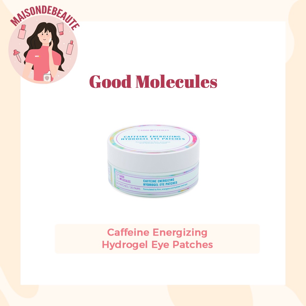 Good Molecules Caffeine Energizing Hydrogel Eye Patches Shopee Singapore