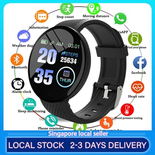 [Local Stock] Smart Watch Men's And Women's Heart Rate Monitoring Fitness Sport Watch